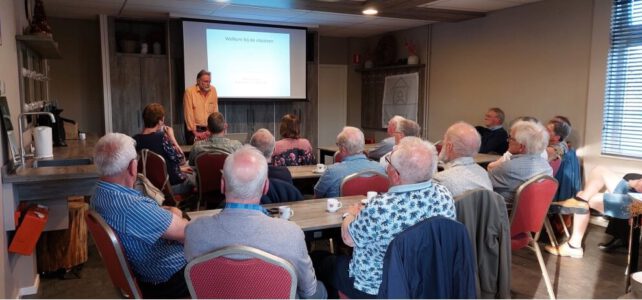 Lezing over vlasverbouw goed bezocht! Lezing over vlasverbouw goed bezocht!